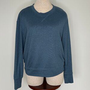 UGG Women's Sweatshirt Soft Blue Crew Neck Size Medium